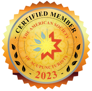 American society of acupuncturists badge